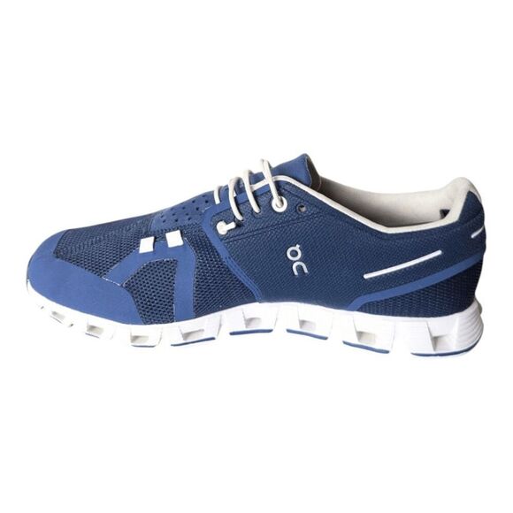 ON RUNNING Cloud "Navy/White" Running Shoes Size 8.5 - Picture 6 of 9